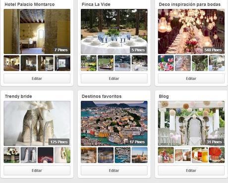 Tips para no perderte en el universo virtual de las bodas pinterestpalaciomontarco