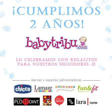 Daros las gracias a vosotros… feliz segundo aniversario Babytribu