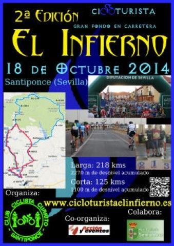 marcha II Cicloturista Gran Fondo en Carretera `El Infier