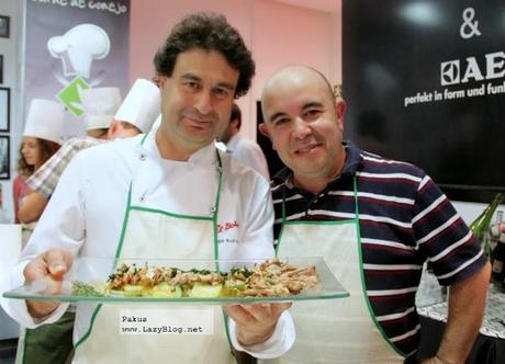 Cocinando con Pepe Rodríguez: Conejo a la plancha con alcachofas crujientes y patatas a lo pobre