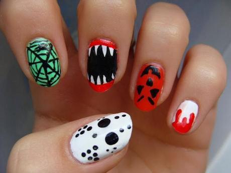 HALLOWEEN: Más uñas de terror!
