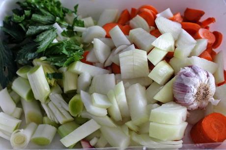 Avecrem casero: fondo oscuro de carne (ternera). Paso a paso