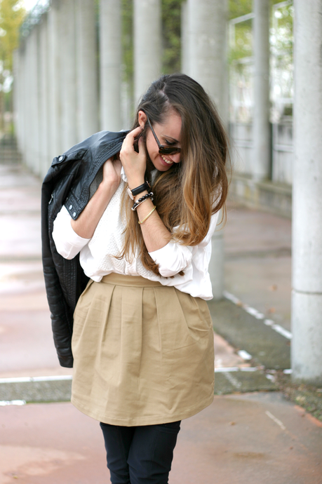 CASUAL LOOK WITH KNEE HIGH BOOTS