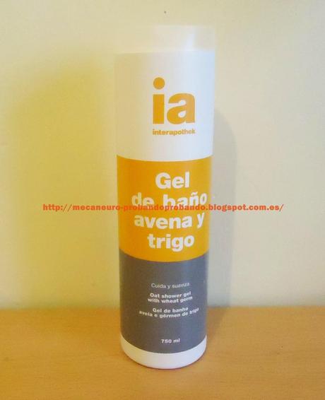 Gel de baño Interapothek Avena y Trigo