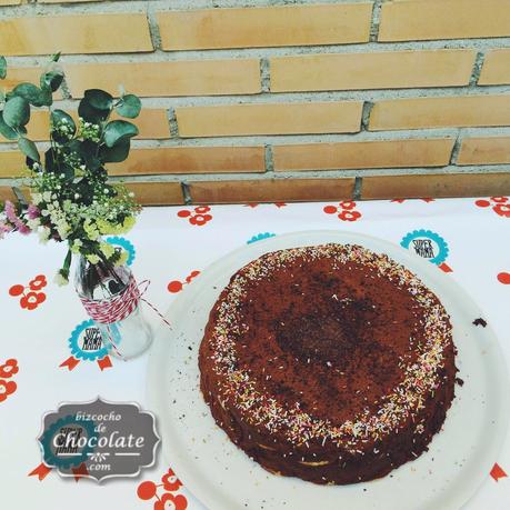 Tarta Mousse de Chocolate para congelar #supermamafeliz