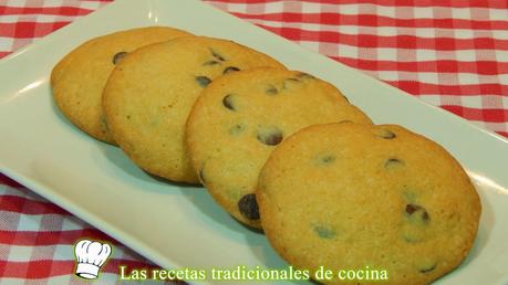 Galletas con pepitas de chocolate