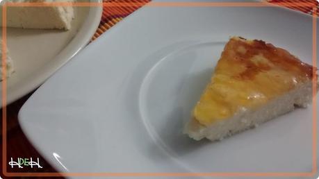 RECETA: tarta de queso al horno healthy/fit