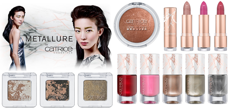 Caprichos de la colección Metallure de Catrice...