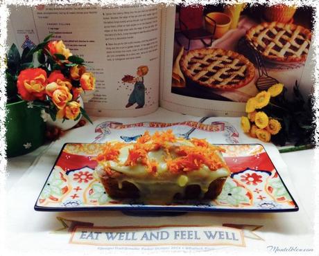 Bizcocho de zanahoria con chocolate blanco 2