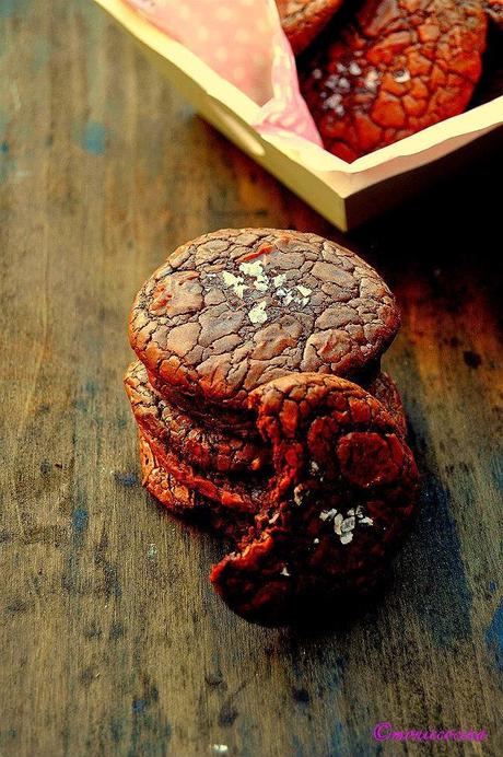 COOKIES DE CHOCOLATE, CENTENO Y SAL (MIS RECETAS FAVORITAS DE LIBROS DE
COCINA)