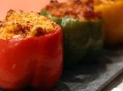 Pimientos rellenos carne picada pollo pavo