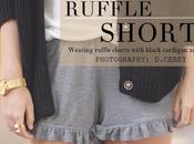 Ruffle shorts