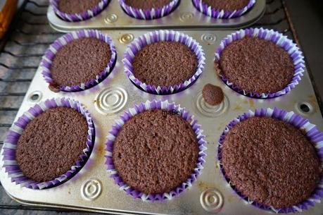 Cupcakes y frosting de Coca Cola