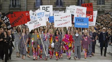 La protesta de Chanel, mensaje social o marketing?