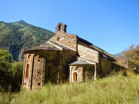 Ardillas en los alrededores del monasterio de Sant Pere de Burgal. Pallars Sobirà