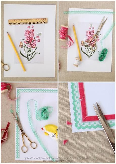 Diy, cuadro de botánica Diy, cuadro de botánica