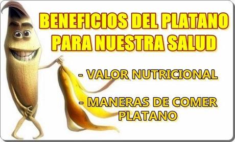 Los beneficios del Plátano en nuestra Salud