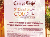 #Streetsofcolour Campo Viejo vuelve Madrid presenta Store Barrio Letras