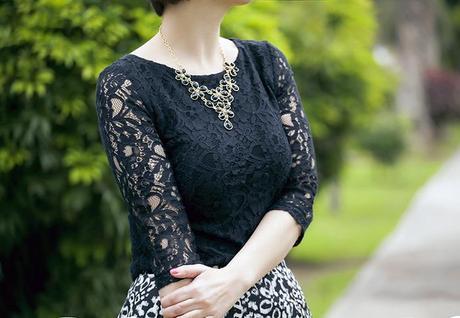 Mis Looks - Encaje negro para el día