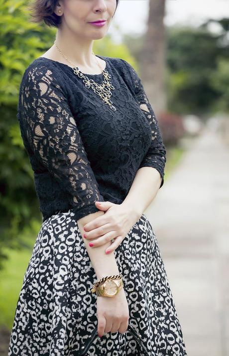Mis Looks - Encaje negro para el día
