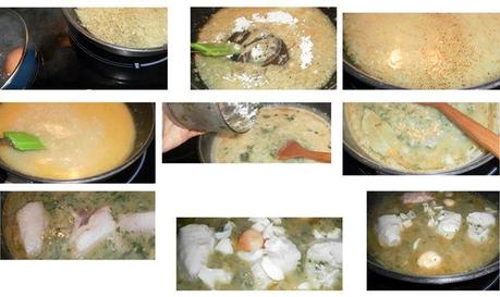 Merluza en salsa verde, salsa verde, merluza, pescado, cocina, gastronomia, receta, como hacer una salsa verde, 