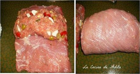 ALETA DE TERNERA  RELLENA