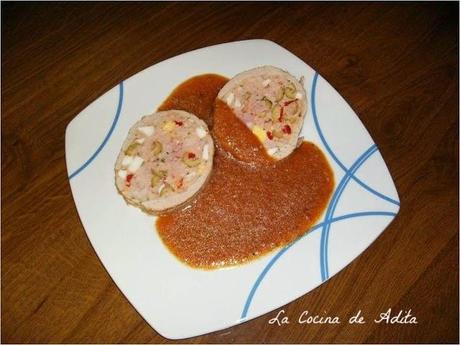 ALETA DE TERNERA  RELLENA