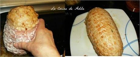 ALETA DE TERNERA  RELLENA