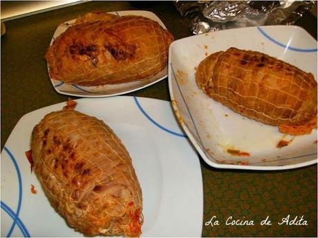 ALETA DE TERNERA  RELLENA