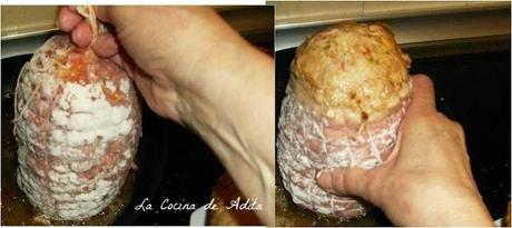 ALETA DE TERNERA  RELLENA