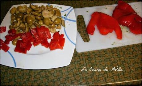 ALETA DE TERNERA  RELLENA