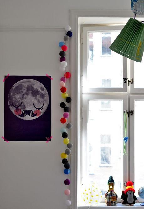 Inspiración Deco + Video Tutorial (DIY Guirnalda de Luces con Bolas de Colores)