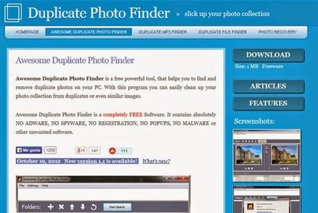 Duplicate Photo Finder: Detector de Imágenes Duplicadas