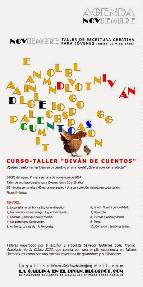 TALLER DE ESCRITURA CREATIVA