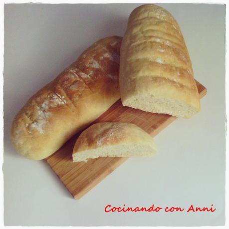 BARRAS PEQUEÑAS DE PAN CON MASA RÁPIDA