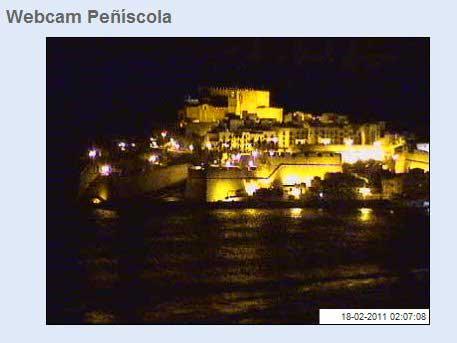 webcam de Peñíscola en directo