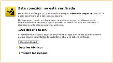 Obtener certificados en Firefox