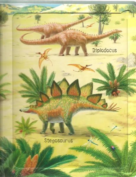 Dinosaur Stencil Book