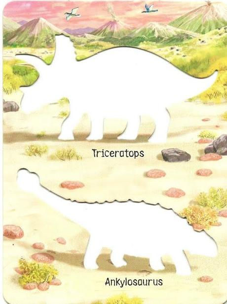 Dinosaur Stencil Book