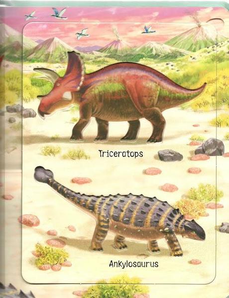 Dinosaur Stencil Book