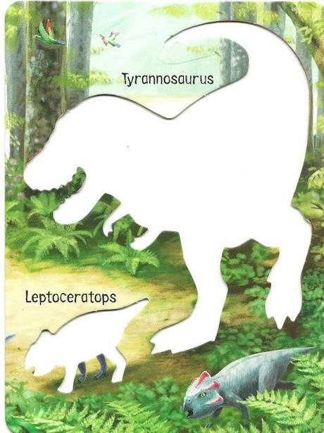 Dinosaur Stencil Book