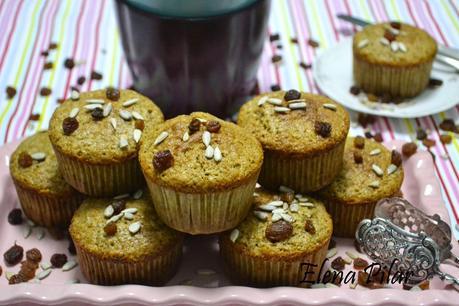 Muffins de fibra para el desayuno