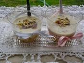 Vasitos yogur fruta crocanti