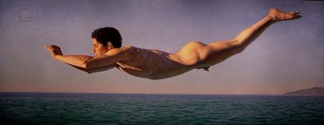 La obra de David Ligare (nacido en 1945), pintor realista...