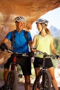 exercise bike couple