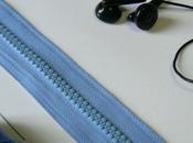 ideas enrollan auriculares musica? cremallera listo!
