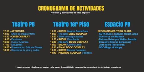 DDCC II: Convención de comics y cosplay en Palermo