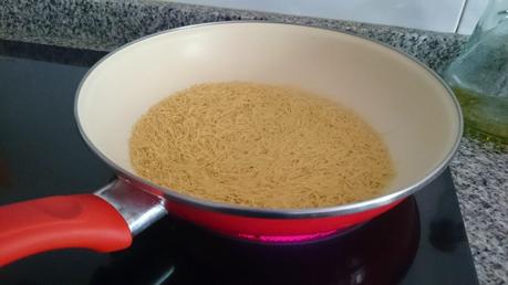 Fideuà de Mejillones (receta básica)