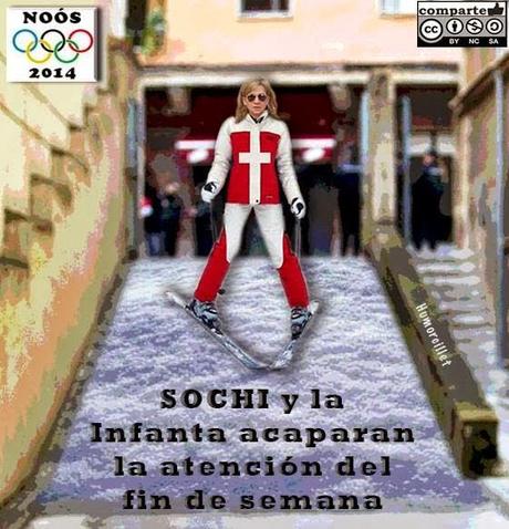 El paseíllo de la Infanta a los juzgados. Parte 1