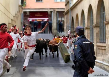 El paseíllo de la Infanta a los juzgados. Parte 1